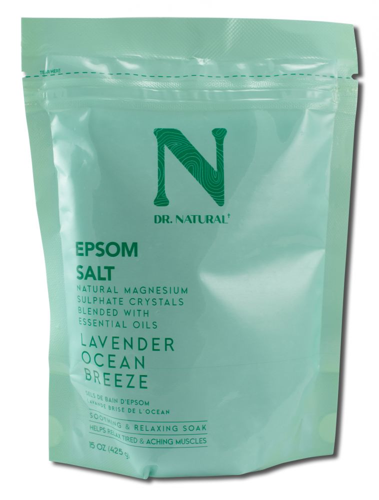 Dr. Natural Body Care Ocean Breeze Epsom Salt 15 oz