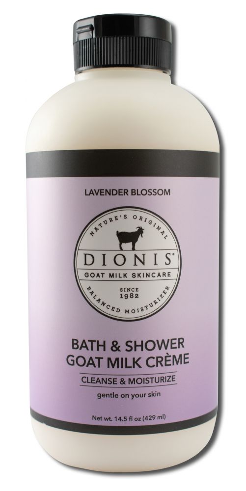 Dionis Goat Milk Skincare Bath & Shower Creme Lavender Blossom 14.5 oz