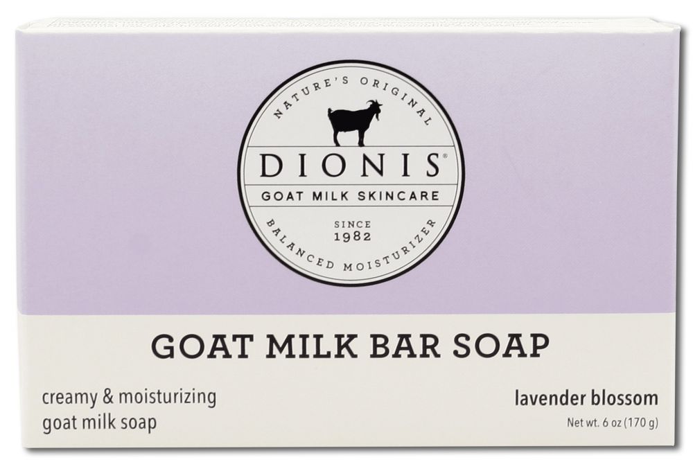 Dionis Goat Milk Skincare Bar Soap Lavender Blossom 6 oz