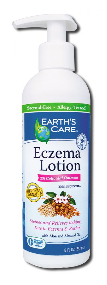 Earths Care Therapeutic Products Eczema Lotion 8 oz