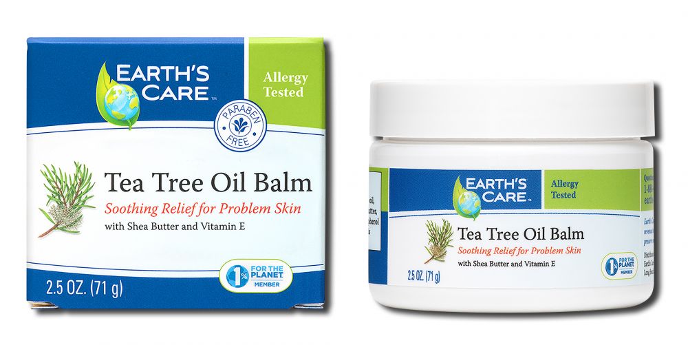 Earths Care Skin Care Products Tea Tree Oil Balm 2.5 oz