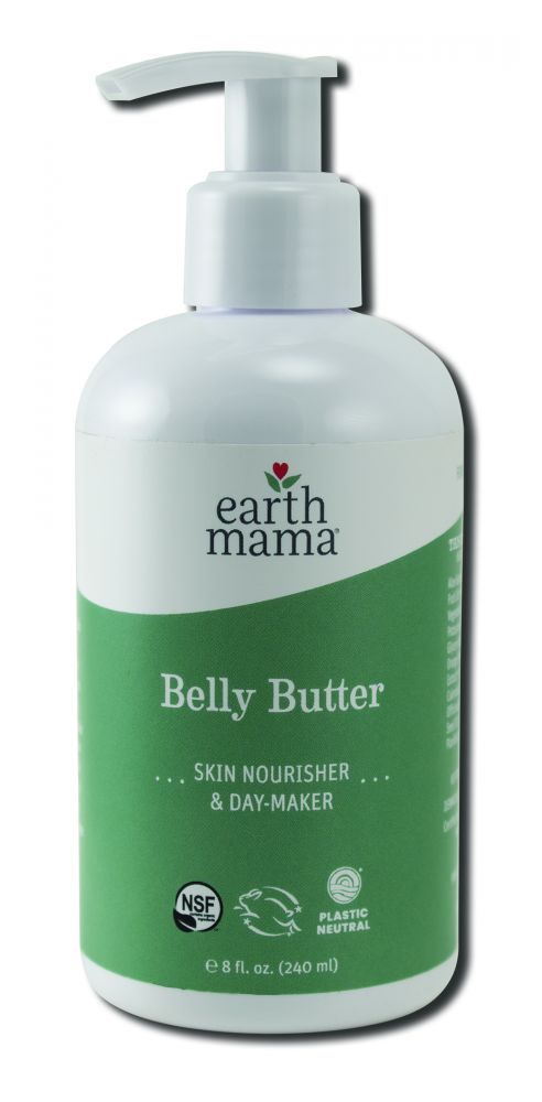 Earth Mama Organics Lotions Belly Butter 8 oz