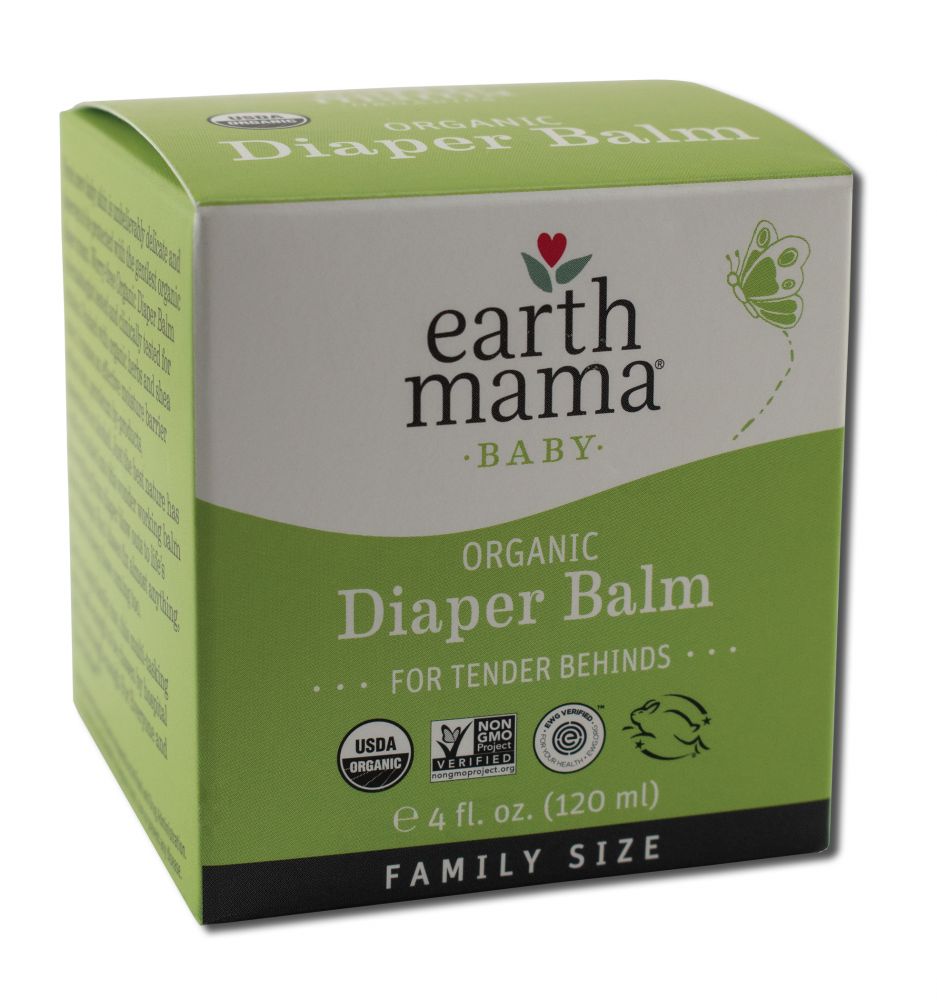 Earth Mama Organics Balms Organic Diaper Balm 4 oz