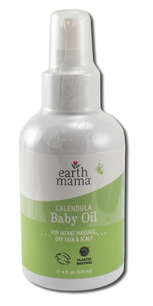 Earth Mama Organics Oils Calendula Baby Oil 4 oz