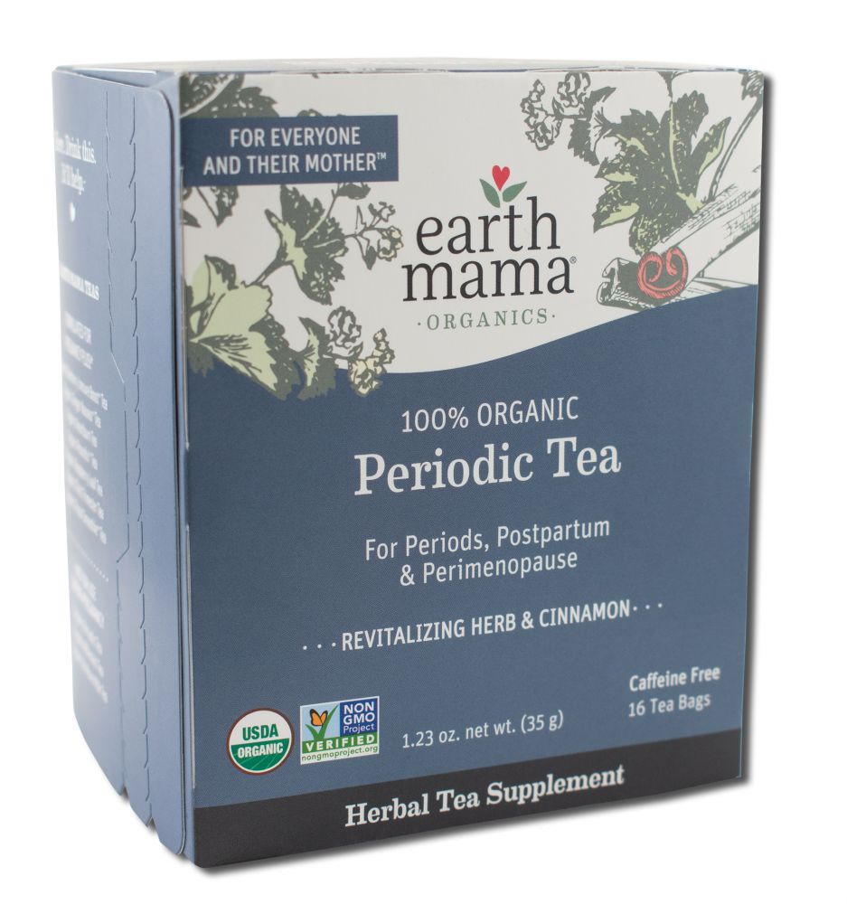 Earth Mama Organics Teas 16 Bags Organic Periodic 16 ct