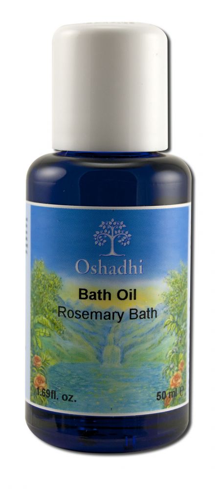Oshadhi Skin Care Oils Bath Oil - Rosemary 50 mL