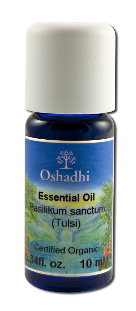 Oshadhi Essential Oil Singles Basil, Sanctum Tulsi 10 mL