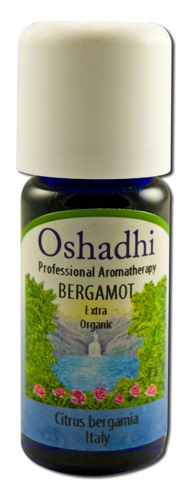 Oshadhi Essential Oil Singles Bergamot, Extra, Organic 10 mL