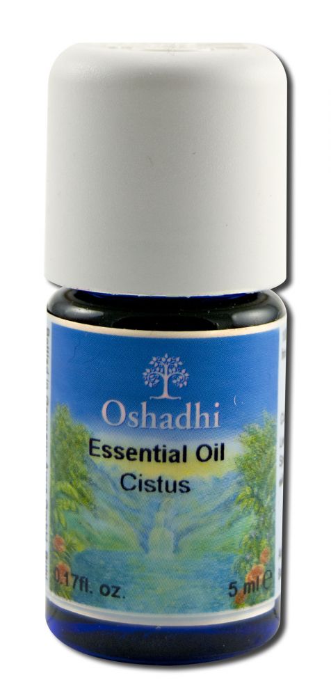 Oshadhi Essential Oil Singles Cistus, Wild, Certified Organic 5 mL
