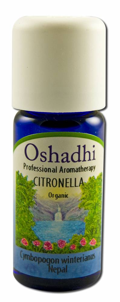 Oshadhi Essential Oil Singles Citronella, Organic (Java Type) 10 mL