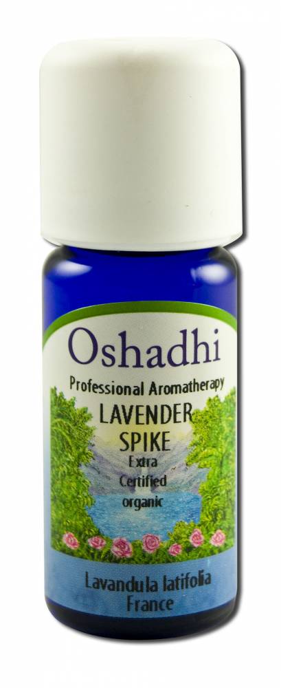 Oshadhi Essential Oil Singles Lavender, Spike, Extra, Organic 10 mL