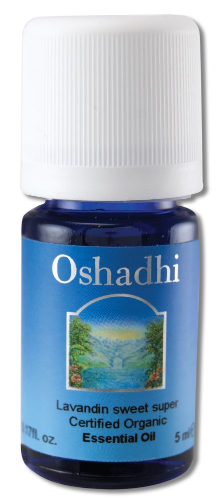 Oshadhi Essential Oil Singles Lavender, Sweet, Lavandin, Organic 5 mL