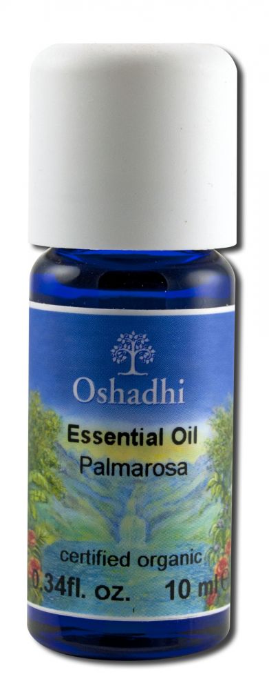 Oshadhi Essential Oil Singles Palmarosa, Organic 10 mL