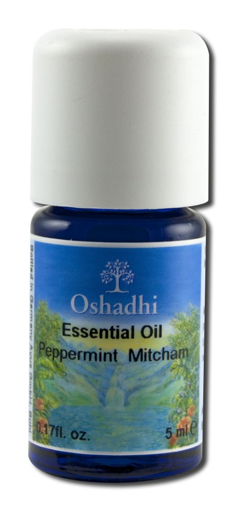 Oshadhi Essential Oil Singles Peppermint, Mitcham 5 mL