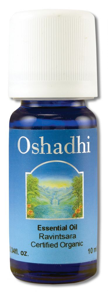 Oshadhi Essential Oil Singles Ravintsara, Extra, Organic 10 mL