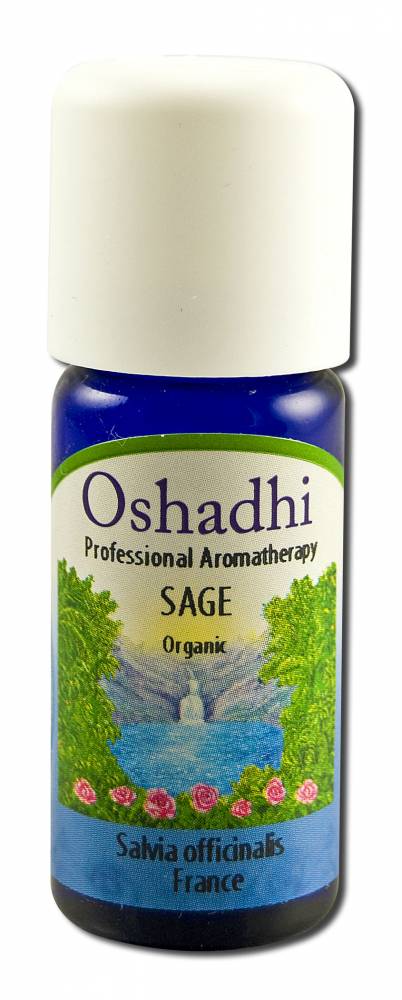 Oshadhi Essential Oil Singles Sage, Organic 10 mL