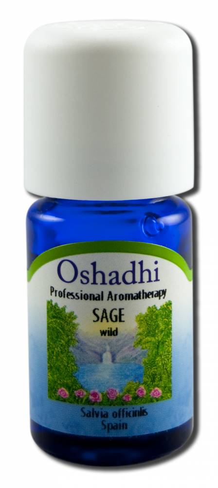 Oshadhi Essential Oil Singles Sage, Conventional 5 mL