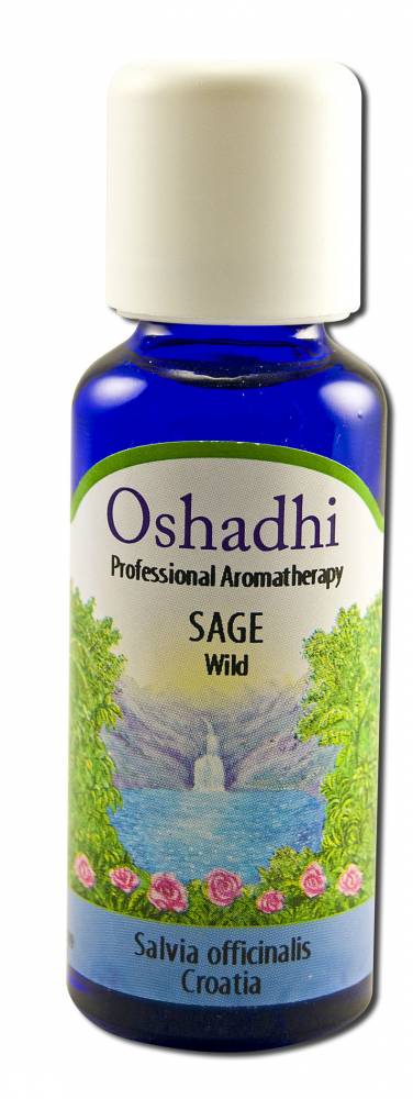 Oshadhi Essential Oil Singles Sage, Wild 30 mL