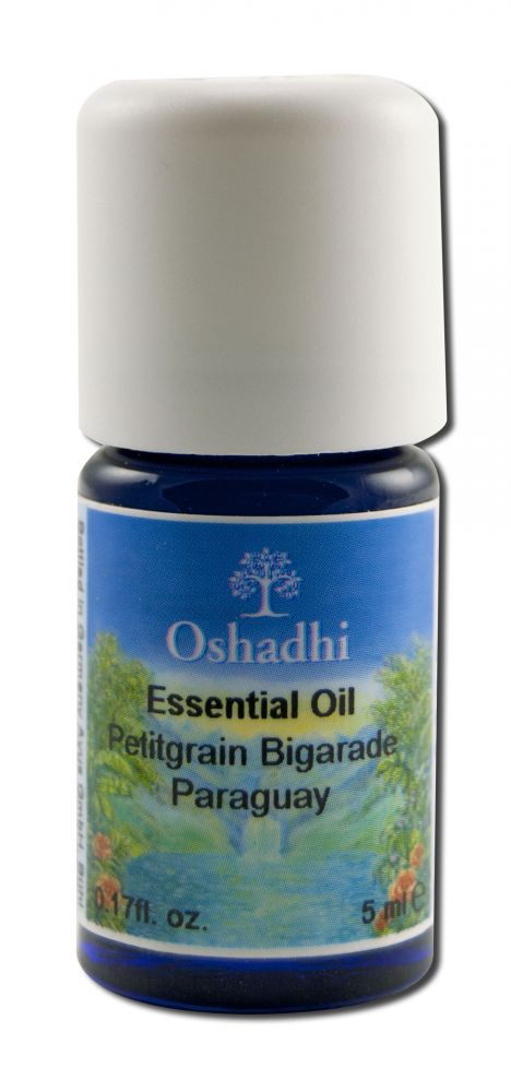 Oshadhi Essential Oil Singles Petitgrain, Bigarade, Organic 5 mL