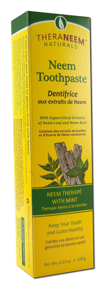 Theraneem Naturals Oral Care Neem Mint Toothpaste 4.23 oz