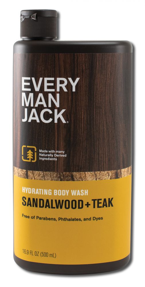 Every Man Jack Body Sandalwood Body Wash 16.9 oz