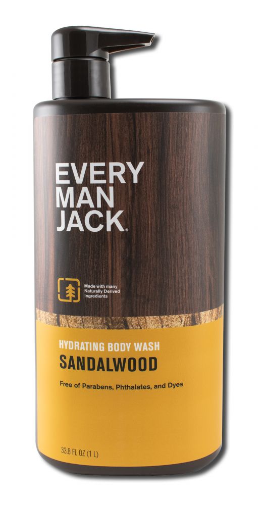 Every Man Jack Body Sandalwood Body Wash 33.8 oz
