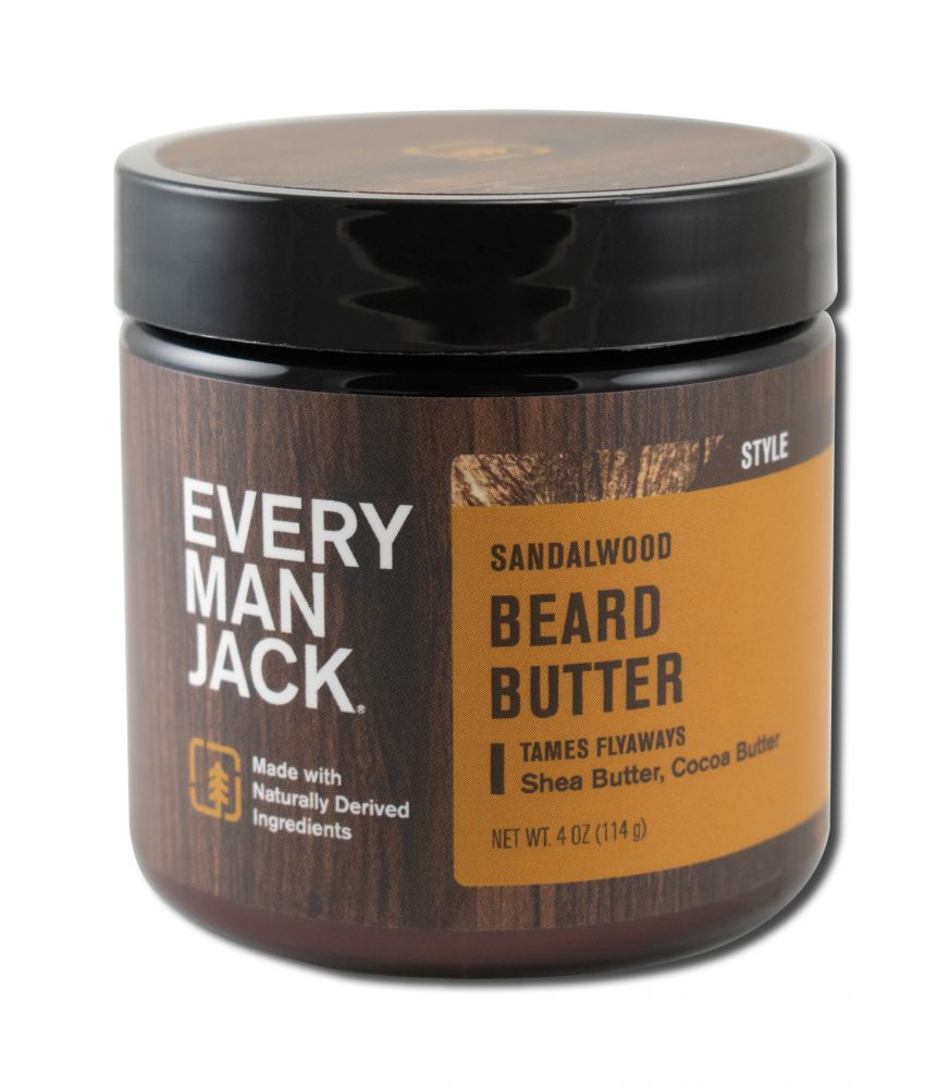 Every Man Jack Hair Beard Butter Sandalwood 4 oz