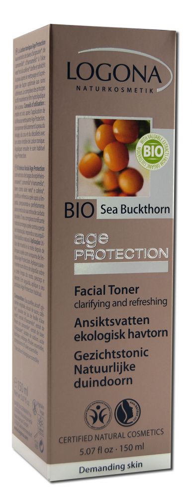 Logona Natural Body Care Age Protection Skin Care Facial Toner 150 ml