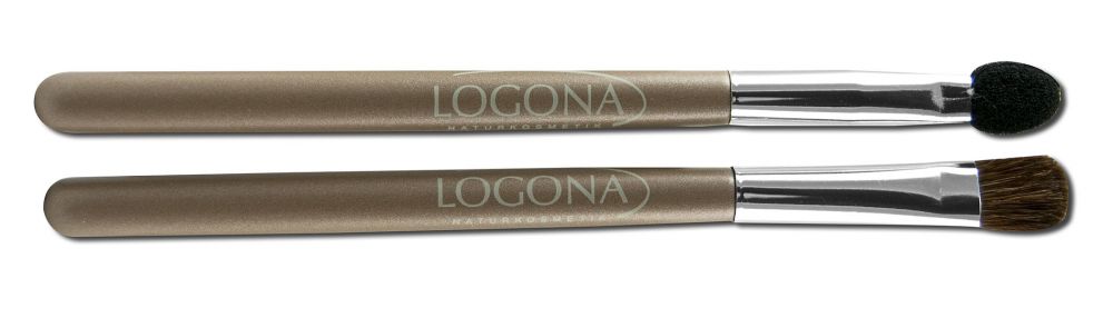 Logona Natural Body Care Make-up Accessories Eye Applicator Set 2 pc