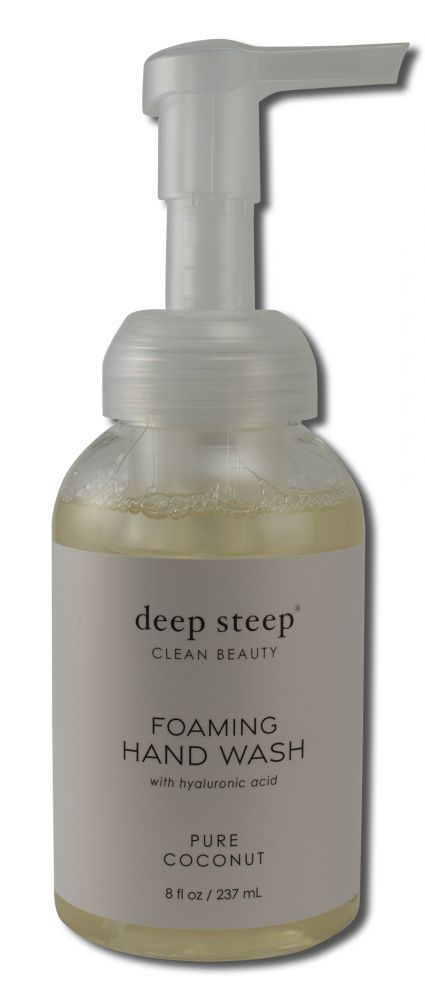 Deep Steep Foaming Handwash Pure Coconut 8 oz
