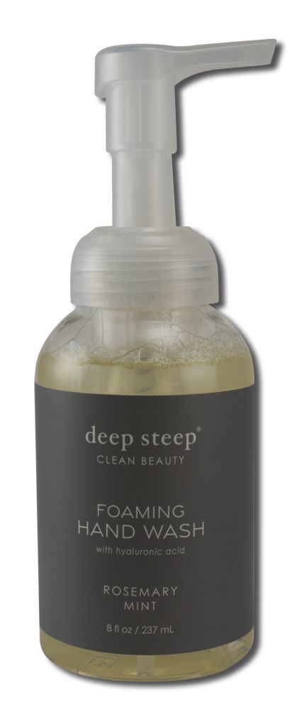 Deep Steep Foaming Handwash Rosemary Mint 8 oz
