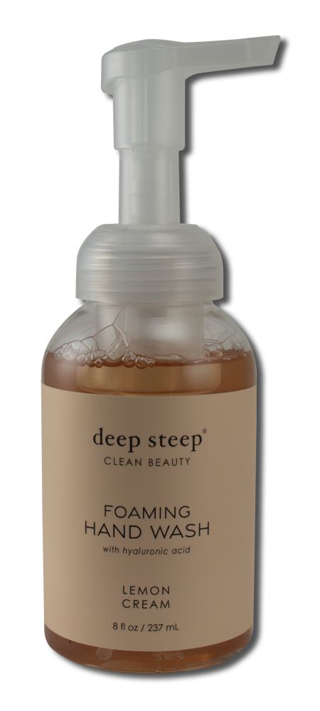 Deep Steep Foaming Handwash Lemon Cream 8 oz
