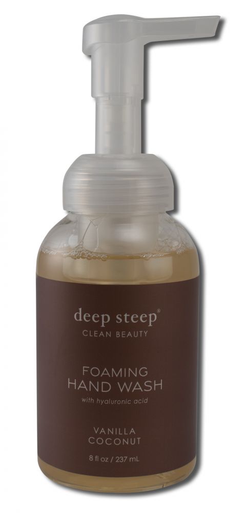 Deep Steep Foaming Handwash Vanilla Coconut 8 oz