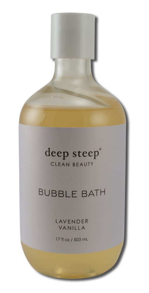 Deep Steep Honey Bubble Bath Lavender Vanilla 17 oz