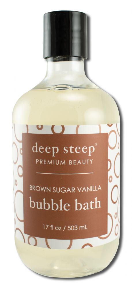 Deep Steep Honey Bubble Bath Brown Sugar Vanilla 17 oz