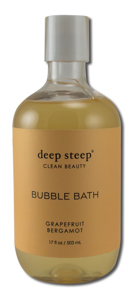 Deep Steep Honey Bubble Bath Grapefruit Bergamot 17 oz