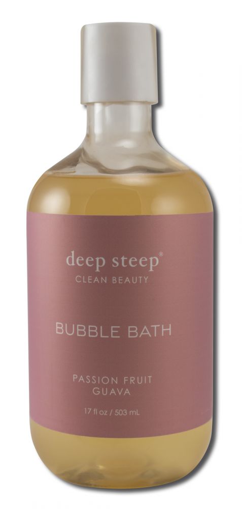 Deep Steep Honey Bubble Bath Passion Fruit Guava 17 oz