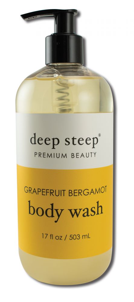 Deep Steep Body Wash Grapefruit Bergamot 17 oz