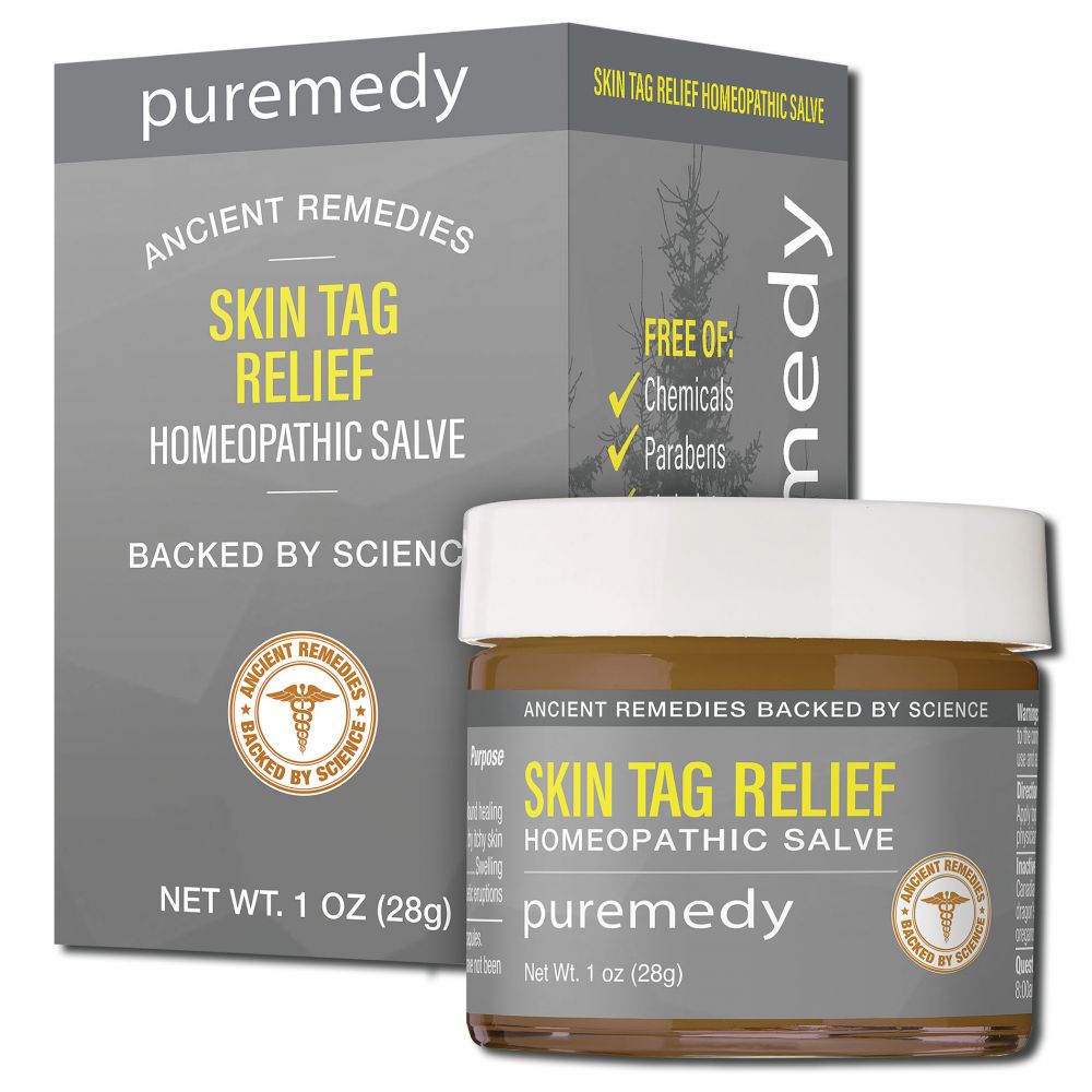 Puremedy Inc. Natural Skin & Wound Healing Salve Skin Tag Relief 1 oz