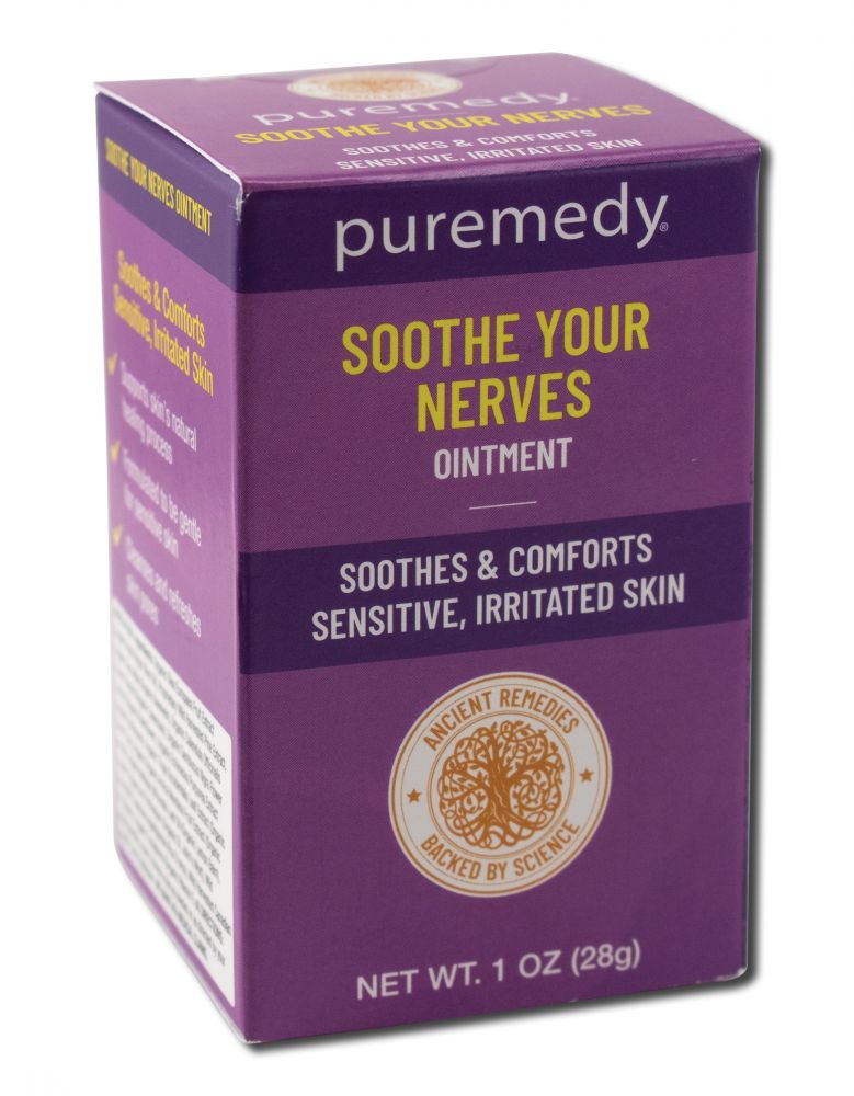 Puremedy Inc. Natural Skin & Wound Healing Salve Soothe Your Nerves 1 oz