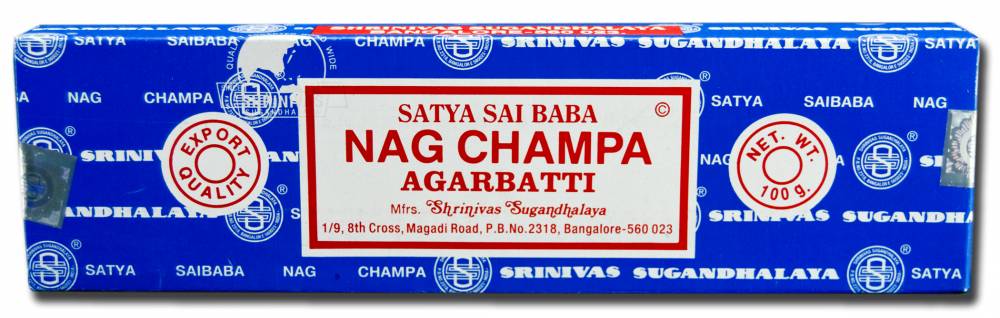 Sai Baba Nag Champa Incense Sai Baba Nag Champa 100 gr