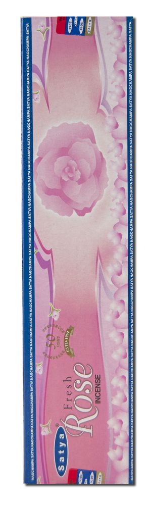 Satya Natural Incense Satya Natural Incense Fresh Rose Incense 20 gm