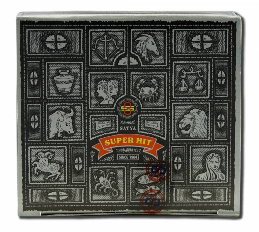 Super Hit Incense Incense Incense Cones 12 ct