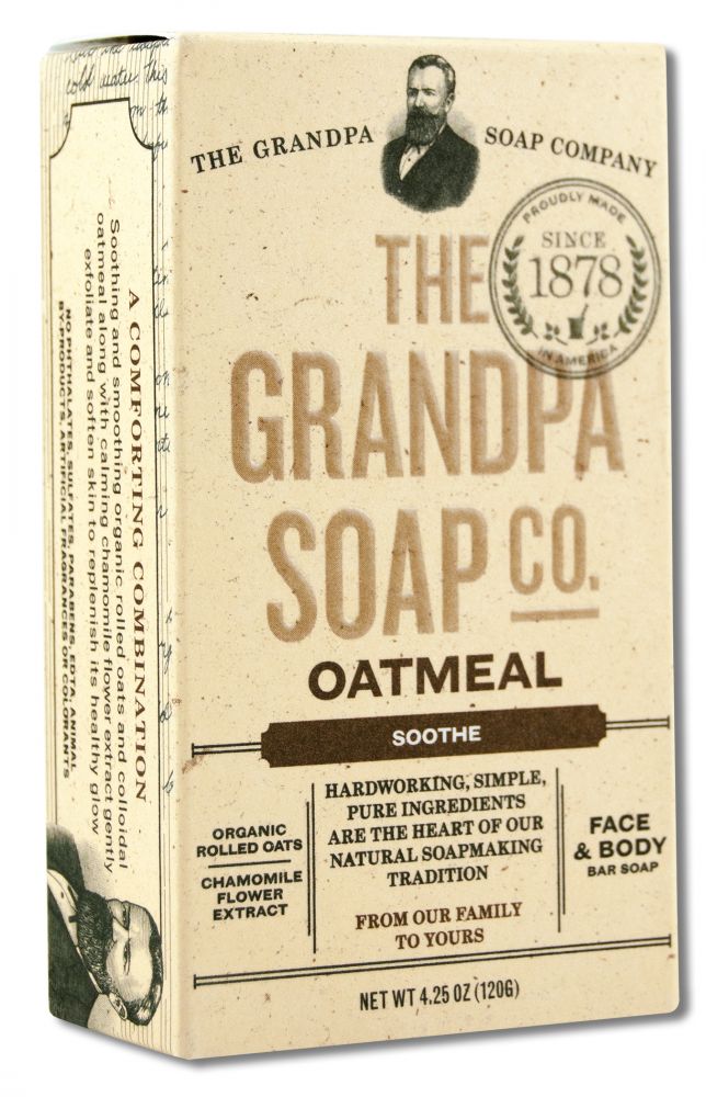 Grandpas Soap Soap Oatmeal 4.25 oz