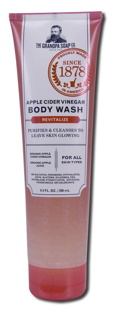 Grandpas Soap Body Cleansers Apple Cider Body Wash 9.5 oz