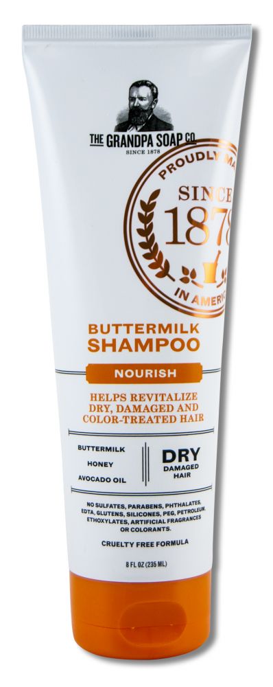 Grandpas Soap Hair Care Buttermilk Shampoo 8 oz