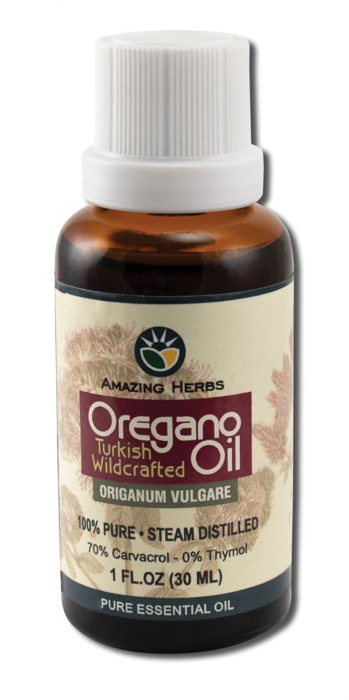 Amazing Herbs Supplements Oregano Pure Essential Oil 30 ml