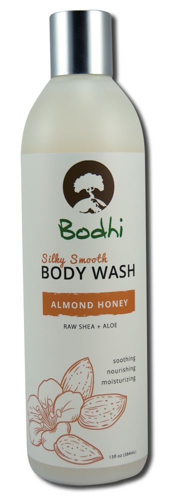 BODHI ORGANICS Body Wash Almond Honey 16 oz