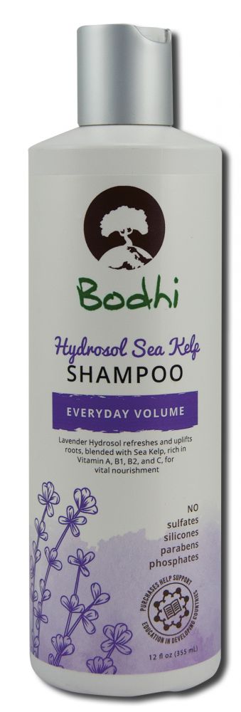 BODHI ORGANICS Hair Care Lavender Sea Kelp Everyday Volume Shampoo 12 oz