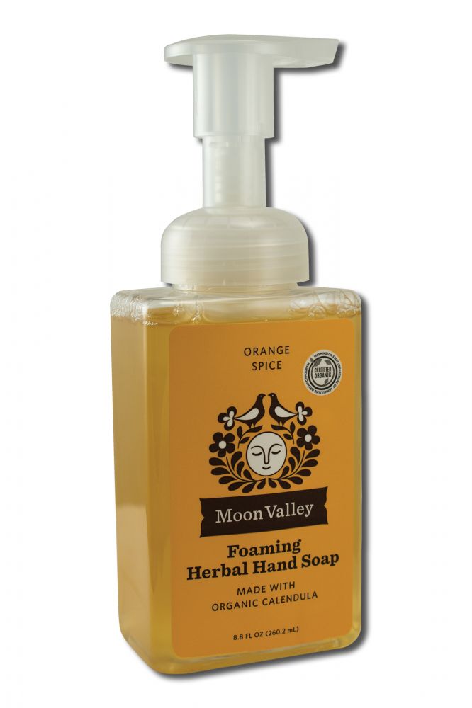 MOON VALLEY ORGANICS Foaming Soap Orange Spice 8.8 oz